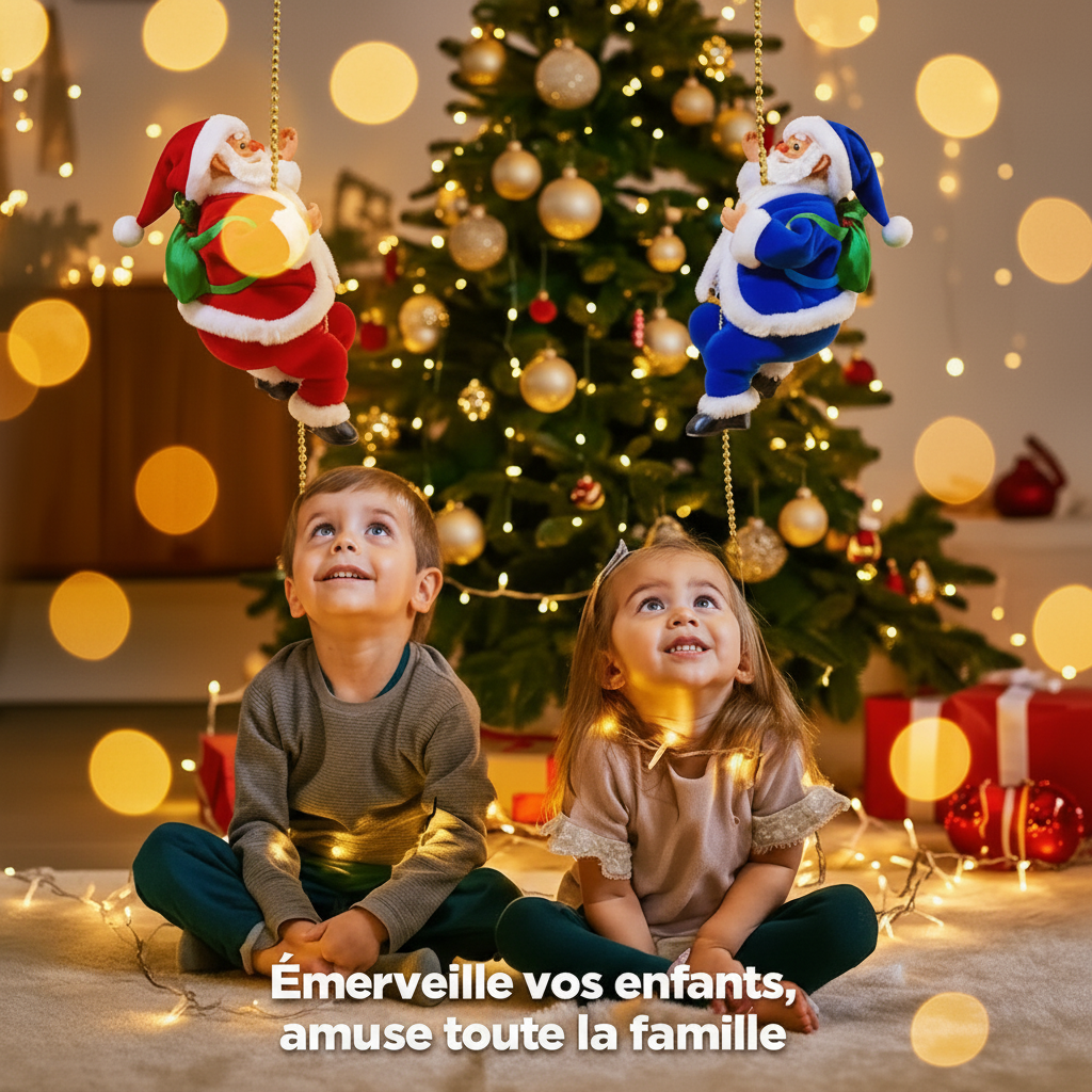 🎅 Père Noël Magique Grimpant 2026: Le Cadeau Qui Réunit Toute la Famille