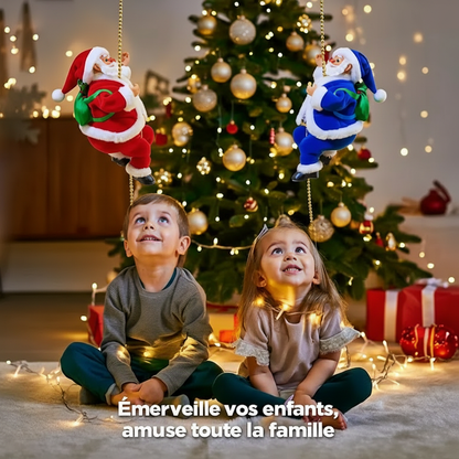 🎅 Père Noël Grimpant™ – L’Animation Magique De Votre Noël