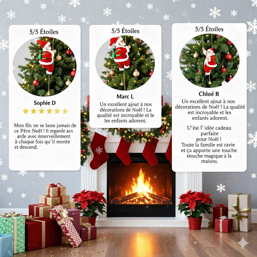🎅 Père Noël Magique Grimpant 2026: Le Cadeau Qui Réunit Toute la Famille